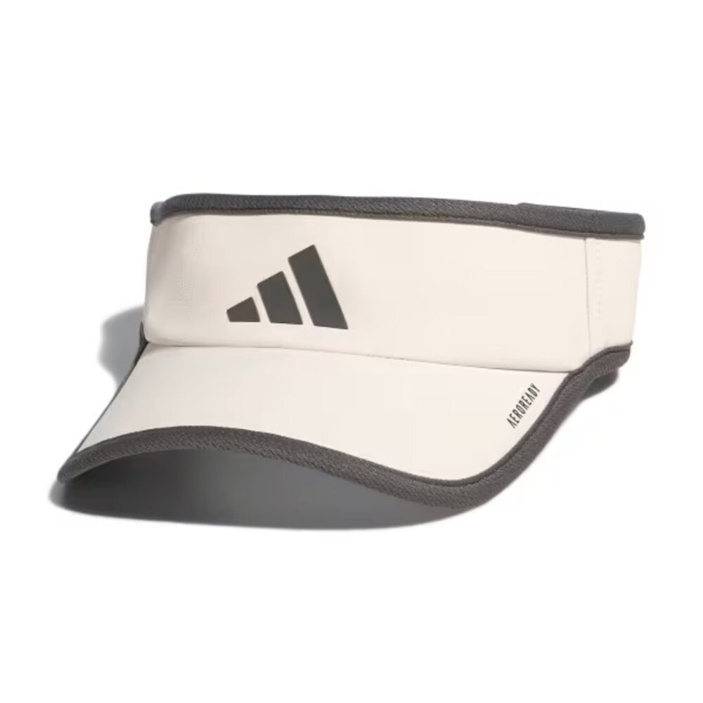 Adidas MEN'S SUPERLITE 3 Adjustable Sport Perform Visor Aeroready ALUMINA BEIGE